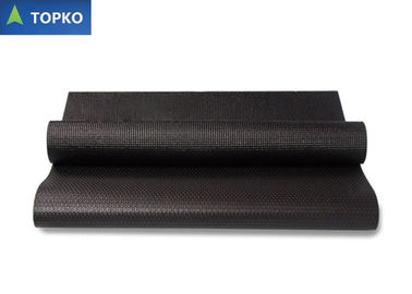 Tapis noir durable de yoga de mousse de mémoire/tapis extra épais d'exercice 6mm - 15mm