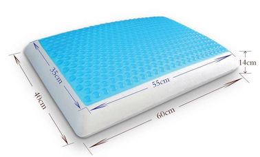 oreiller de refroidissement de mousse de mémoire de gel d'utilisation à la maison ; oreiller de refroidissement de mousse de mémoire de gel d'oreiller de soins de santé d'oreiller de mémoire