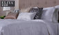 Couvre-lit peigné de coton de linge de lit de jacquard d'hôtel de luxe de catégorie d'ELIYA Tope