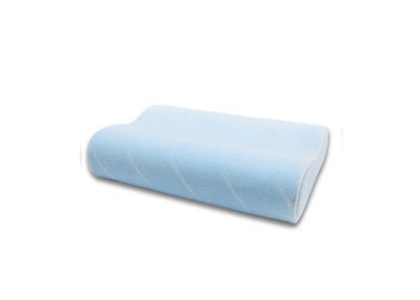 60*30*11/7cm 100% oreillers de Massager de mousse de mémoire dans la couleur bleue réduisant la fatigue