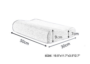 Oreiller multifonctionnel de mousse de mémoire d'innovations de sommeil avec la couverture de Terry