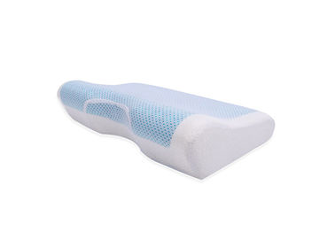 Oreiller de voyage de mousse de mémoire de découpe d'oreiller de mousse de mémoire de taille standard