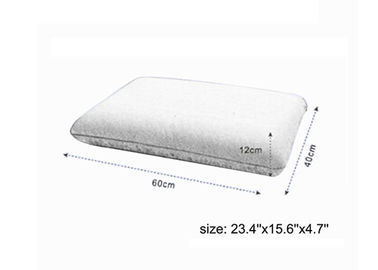 Oreiller ergonomique de cou de mousse de mémoire, oreiller de refroidissement de mousse de mémoire de gel grand