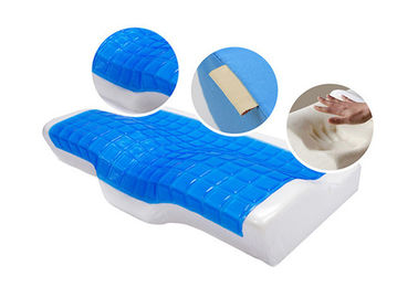 Oreiller de refroidissement de cou de mousse de mémoire de gel, oreiller de mousse de mémoire de Therapedic