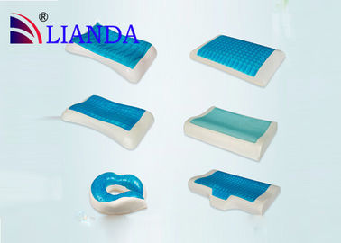 Oreiller de refroidissement à haute densité de mousse de mémoire de gel pour le bon sommeil d'été