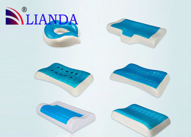 Oreiller de refroidissement à haute densité de mousse de mémoire de gel pour le bon sommeil d'été