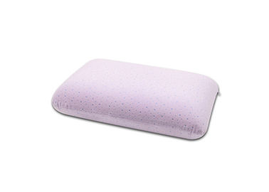 Petit voyage 40*25*11cm d'oreiller de mousse de mémoire de rectangle rose de confort