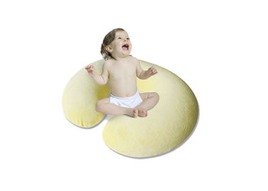 Oreiller naturel de mousse de mémoire de velours petit, oreiller de alimentation de bébé en U