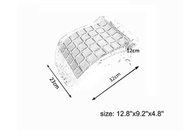 Doux de refroidissement fait main professionnel de tissu de velours de mousse de mémoire de gel