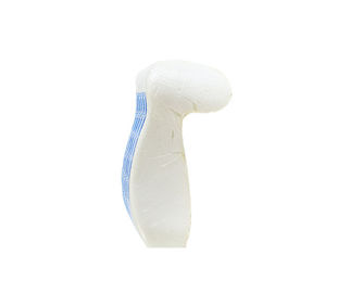 Oreiller mol de mousse de mémoire de confort avec le tissu bleu de refroidissement de velours de gel