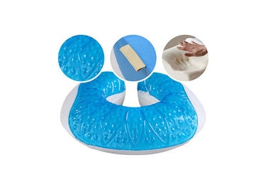 Cou de refroidissement confortable mou d'oreiller de mousse de mémoire de gel pour le déplacement