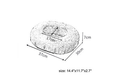 Anti Hemorrhoid de Visco de mémoire de mousse de beignet de coussin élastique chirurgical d'anneau