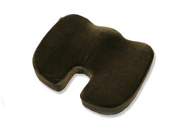 Coussin orthopédique vert-foncé de mousse de mémoire pour diner des chaises