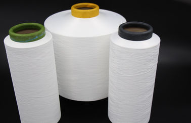 La ténacité élevée a donné au fil une consistance rugueuse 100D/144F, fil cationique de filament de polyester