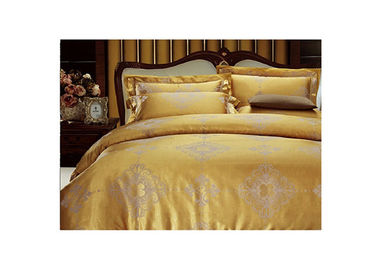La literie normale d'or place la literie de Tencel avec 2 taies d'oreiller, 1 couverture de couette