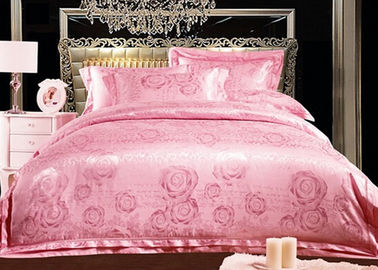 La literie rose d'édredon place la taille grande de la Reine de literie de Tencel faite sur commande