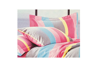Ensembles de literie de coton de la taille 100 de la Reine pour des filles, rouge/jaune/bleu/gris