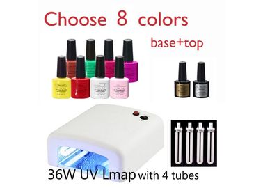 GV UV MSDS, kits de la CE de kits de gel d'ongle de couleur multi d'un d'étape de gel vernis à ongles