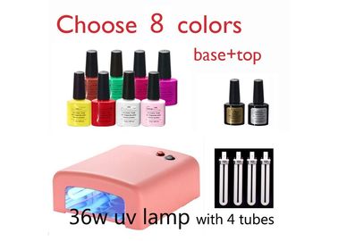 GV UV MSDS, kits de la CE de kits de gel d'ongle de couleur multi d'un d'étape de gel vernis à ongles