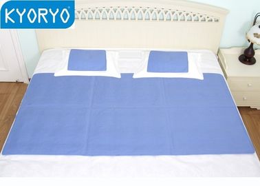 Place confortable de refroidissement recyclable résiliente bleue de coussin de lit de gel